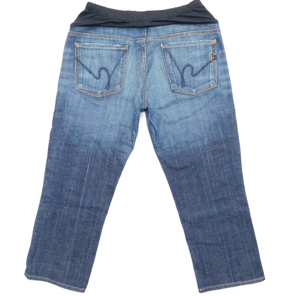 CITIZENS OF HUMANITY Maternity 31x24 Cropped - Picture 2 of 8